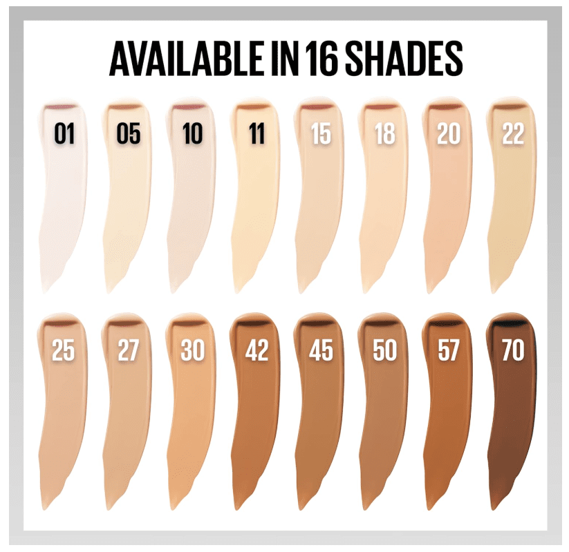 MAYBELLINE NEW YORK SuperStay Longwear Liquid Concealer, Up to 30HR Wear