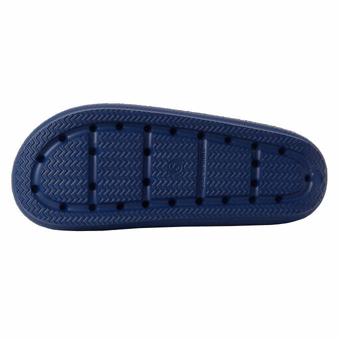 32 Degrees Unisex Cushion Slide Sandal, Navy