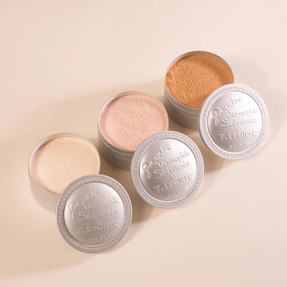 T-Leclerc Cosmetics Rice Loose Powder - Long-Lasting Mattifying Natural Finish
