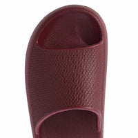 32 Degrees Unisex Cushion Slide Sandal, Red
