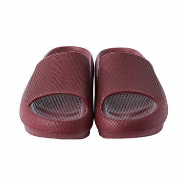32 Degrees Unisex Cushion Slide Sandal, Red
