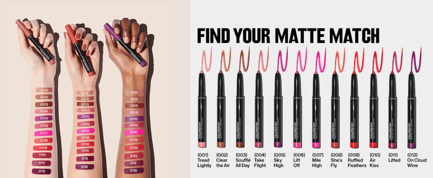 Revlon ColorStay Matte Lite Crayon - (012) On Cloud Wine