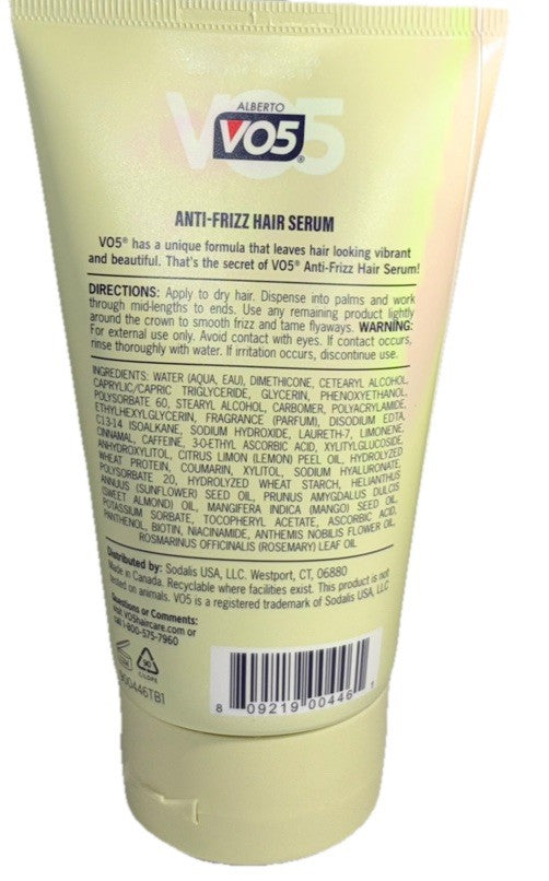 Alberto VO5 Anti-Frizz Hair Serum, 5oz/(148 ml)