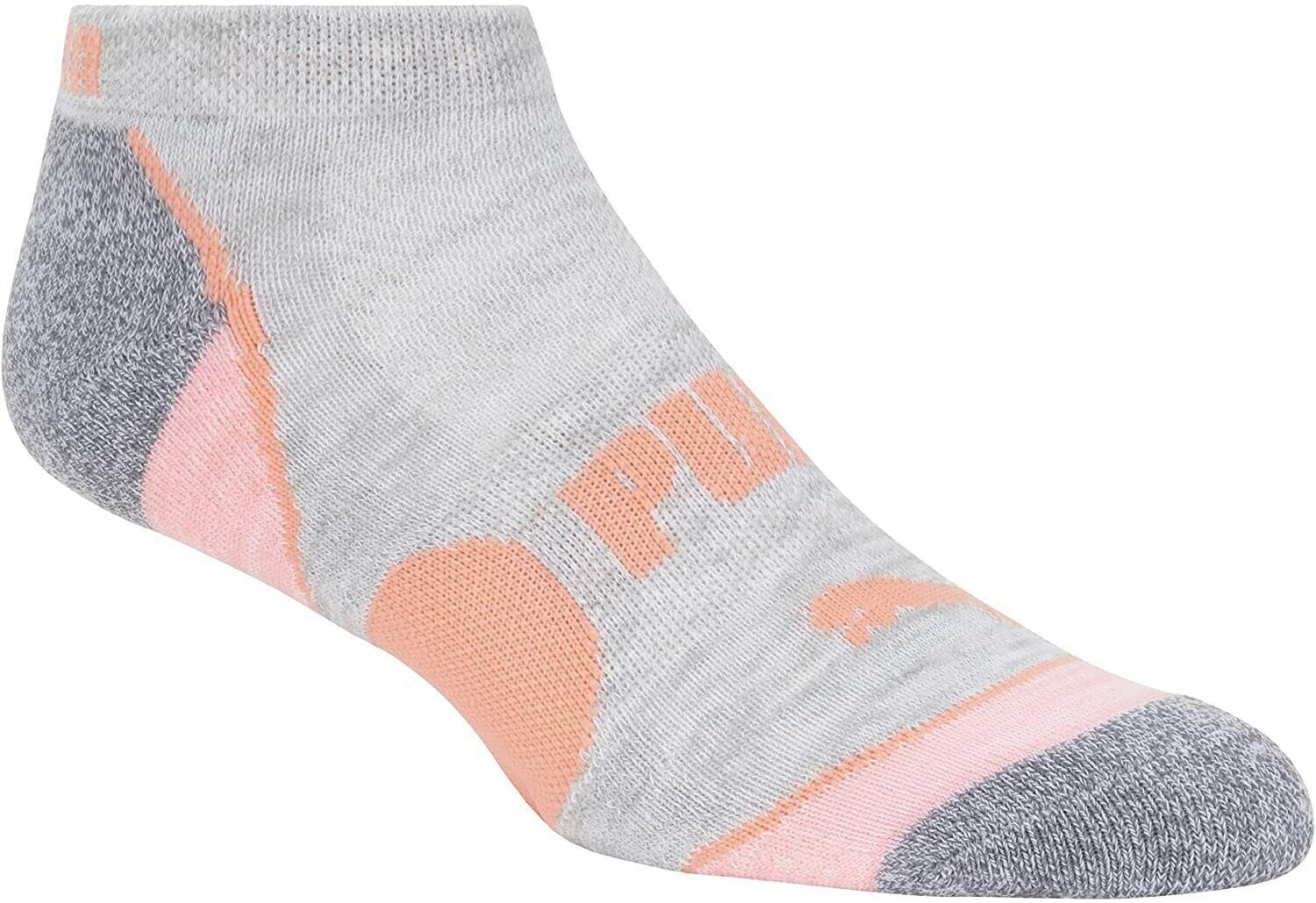 PUMA Ladies No Show Socks, Assorted colors (8-Pair)