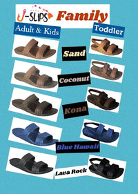 J-Slips Hawaiian Sandals Women's Sandals, Coconut