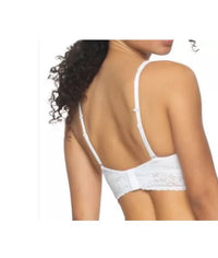 Felina Ladies Lace Bralette, Black/White (2-pack)
