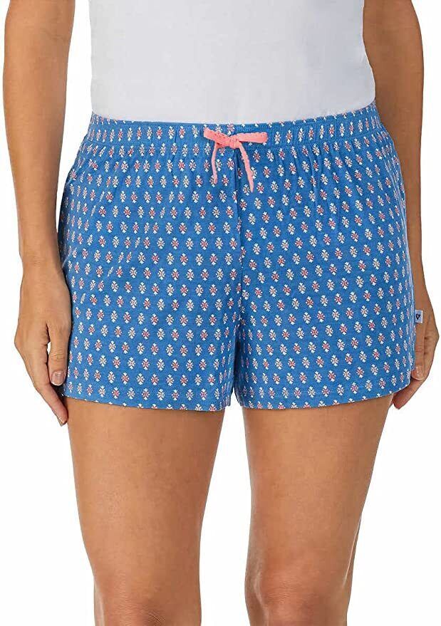 JANE & BLEECKER Ladies  Sleep Short, GEO Blue (3 Pack)