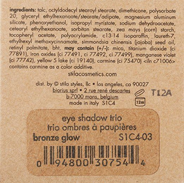 Stila Cosmetics Eyeshadow Trio - Bronze Glow