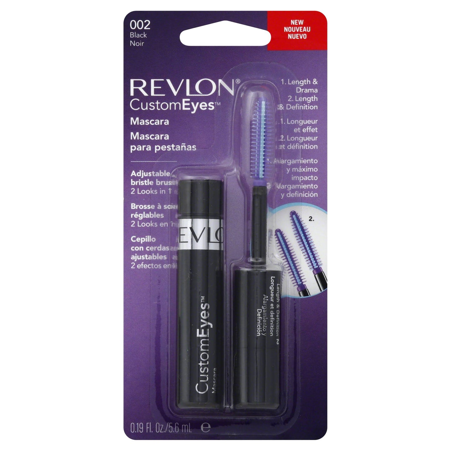 REVLON Customeyes Mascara - 002 Black - ADDROS.COM