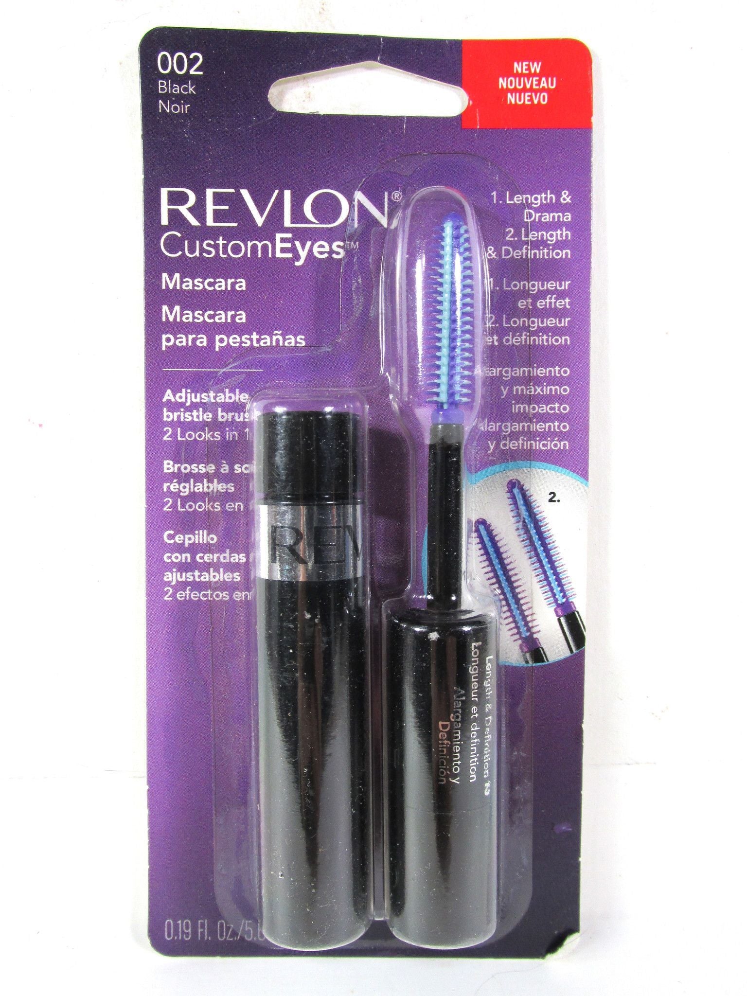 REVLON Customeyes Mascara - 002 Black - ADDROS.COM