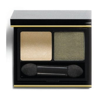Elizabeth Arden Color Intrigue Eyeshadow Duo, Golden Moss (Green) 01 - ADDROS.COM