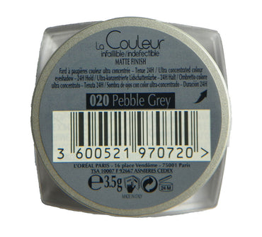 L'OREAL Paris Color Infallible Eyeshadow, Pebble Grey 020 - ADDROS.COM