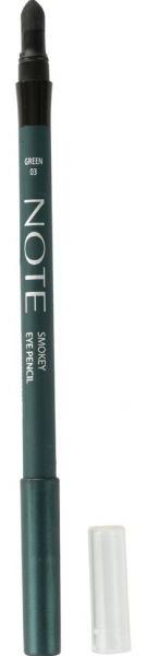 Note Cosmetics Smokey Eye Pencil - 03 Green - ADDROS.COM