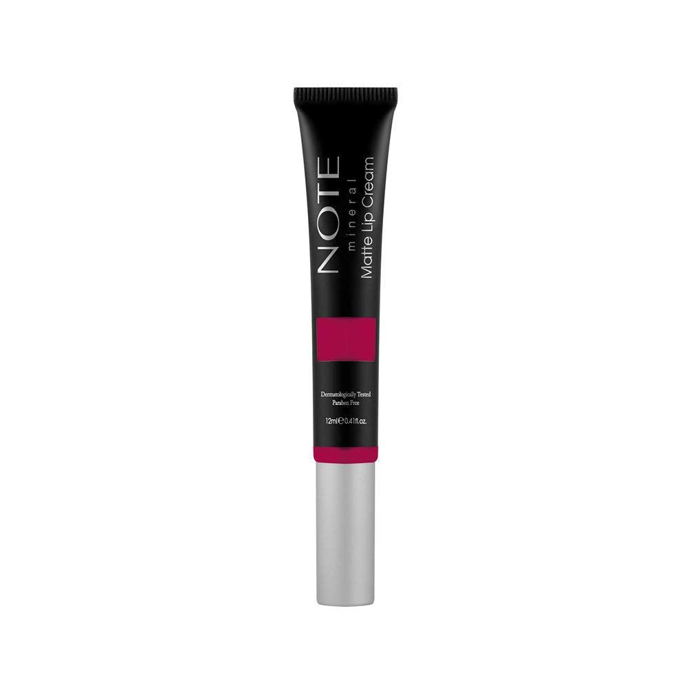 NOTE Cosmetics Mineral Matte Lip Cream Lipstick - 05 Plum Wine - ADDROS.COM