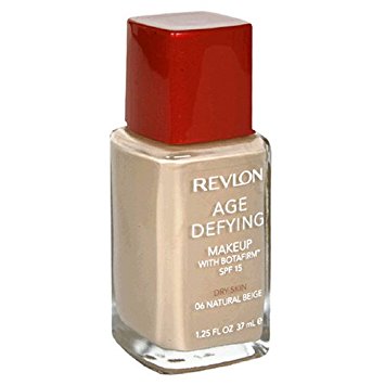 Revlon Age Defying Makeup with Botafirm, SPF 15, Dry Skin, Natural Beige 06 - ADDROS.COM