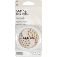 ALMAY Smart Shade Skintone Matching Pressed Powder, Light [100] 0.20 oz - ADDROS.COM