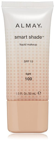 ALMAY Smart Shade Makeup with SPF 15, Light 100, 1-Oz - ADDROS.COM