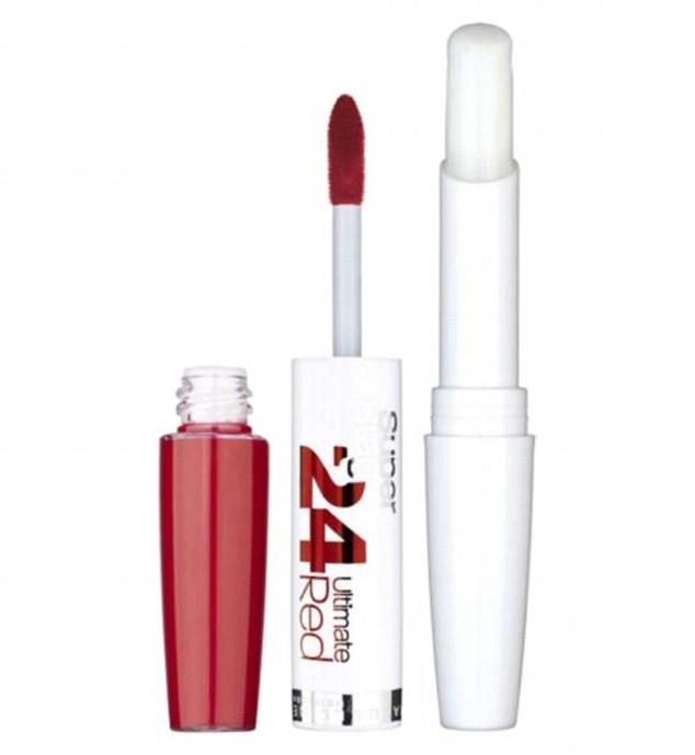 MAYBELLINE New York Superstay 24, 2-step Lipcolor, Always Red 105 - ADDROS.COM