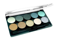 W7 COSMETICS Perfect 10 Out Of 10 Eyeshadow Palette, 0.35 oz / 10g - ADDROS.COM