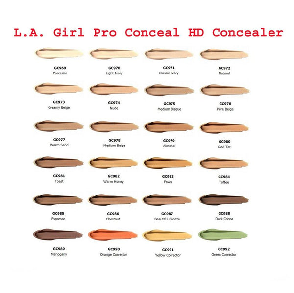 L.A. Girl HD Pro Concealer - Mahogany (GC989) - ADDROS.COM