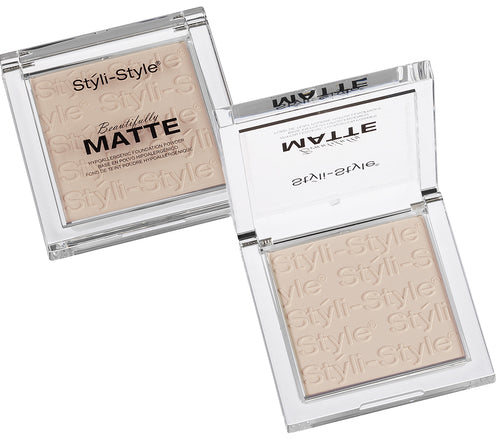 Styli-Style Cosmetics Beautifully Matte, Powder - Cool Ivory - ADDROS.COM
