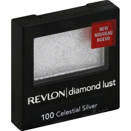 REVLON Luxurious Color Diamond Lust Eye Shadow- Celestial Silver 100 - ADDROS.COM
