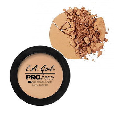 L.A. GIRL Pro Face HD High Definition Matte Pressed Powder - Classic Tan. 0.25 oz (7g) - ADDROS.COM