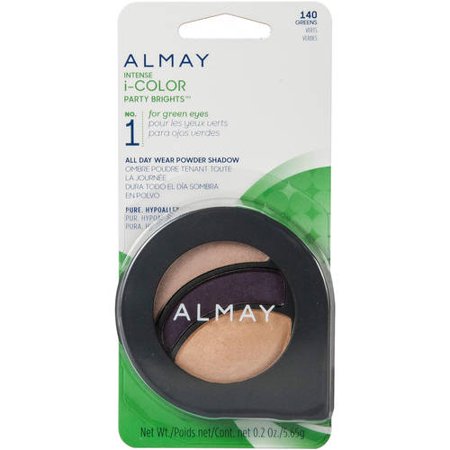 ALMAY Intense I-Color Powder Shadow, Evening Smoky, 140 Greens - ADDROS.COM