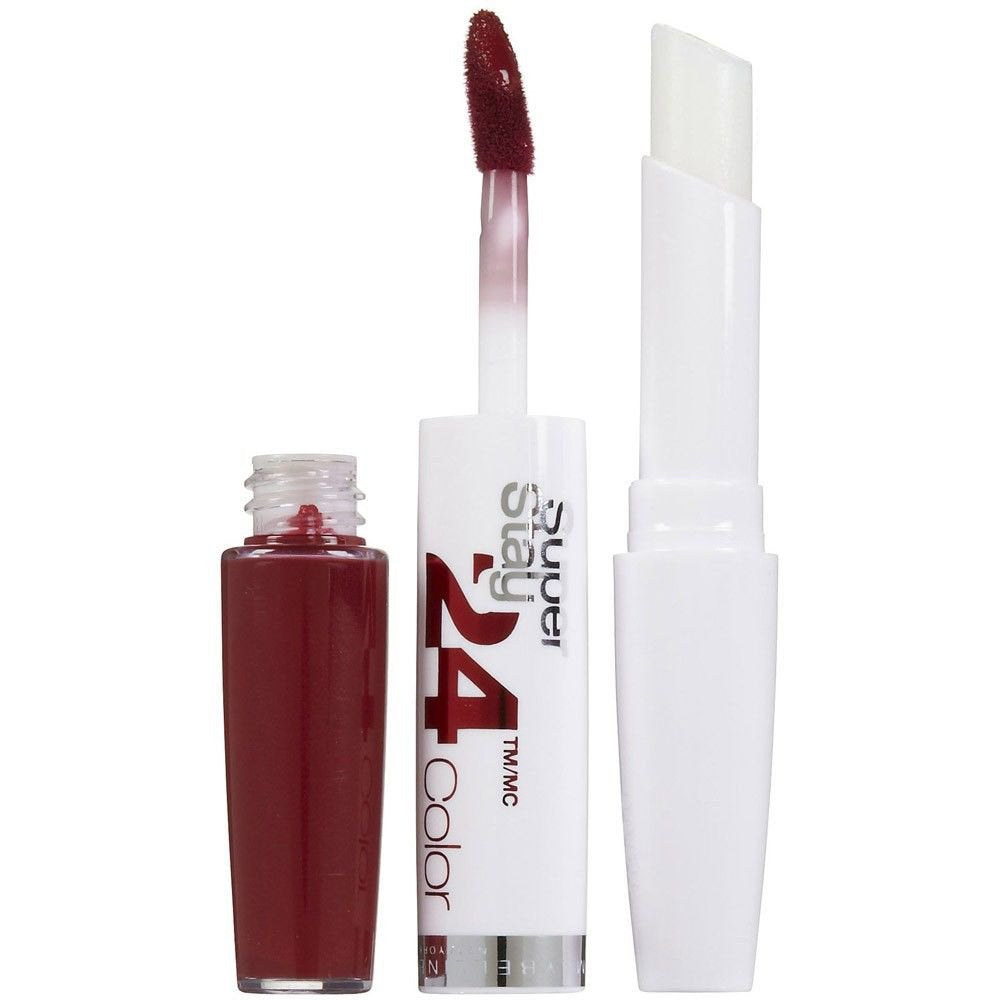 MAYBELLINE New York Superstay 24, 2-step Lipcolor, Endless Ruby 030 - ADDROS.COM