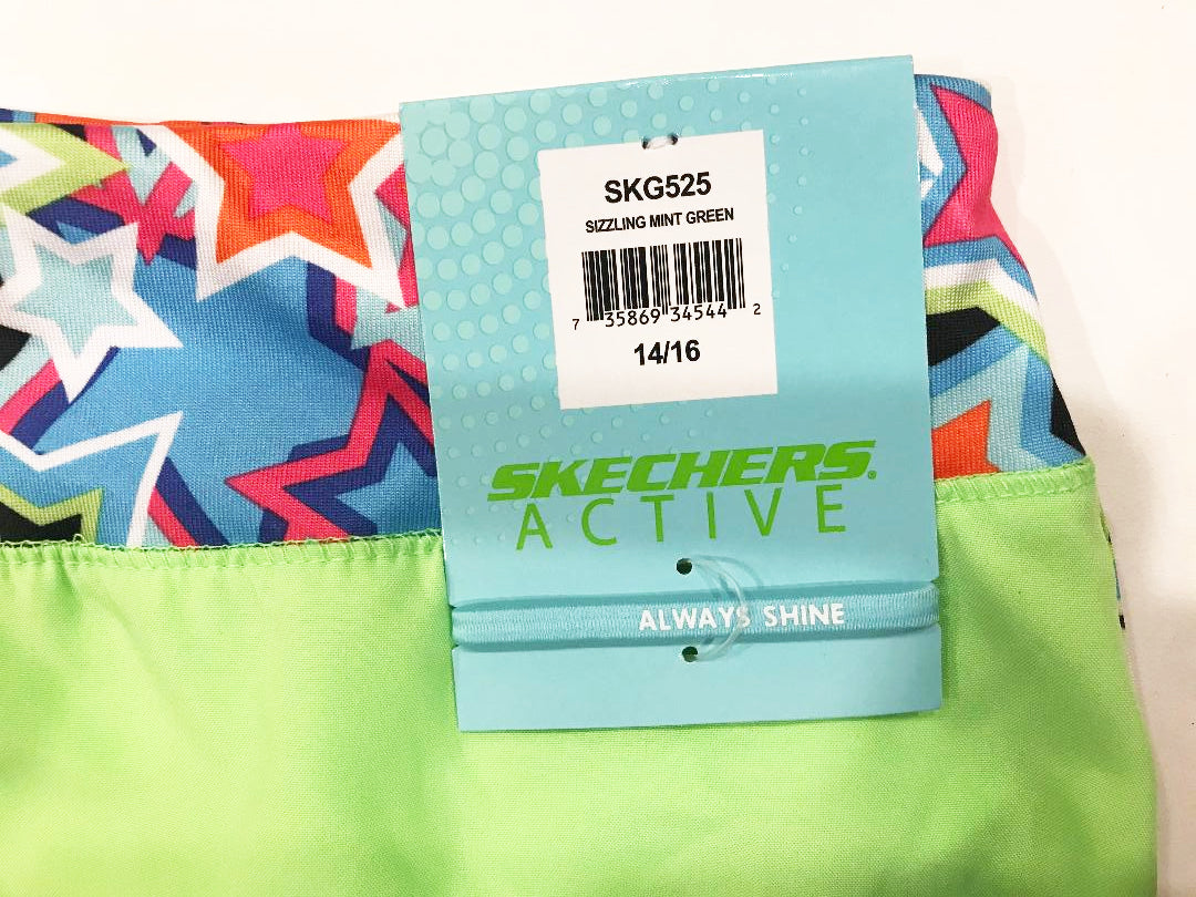 Skechers Active Short Mint Green (Size 14/16) - ADDROS.COM
