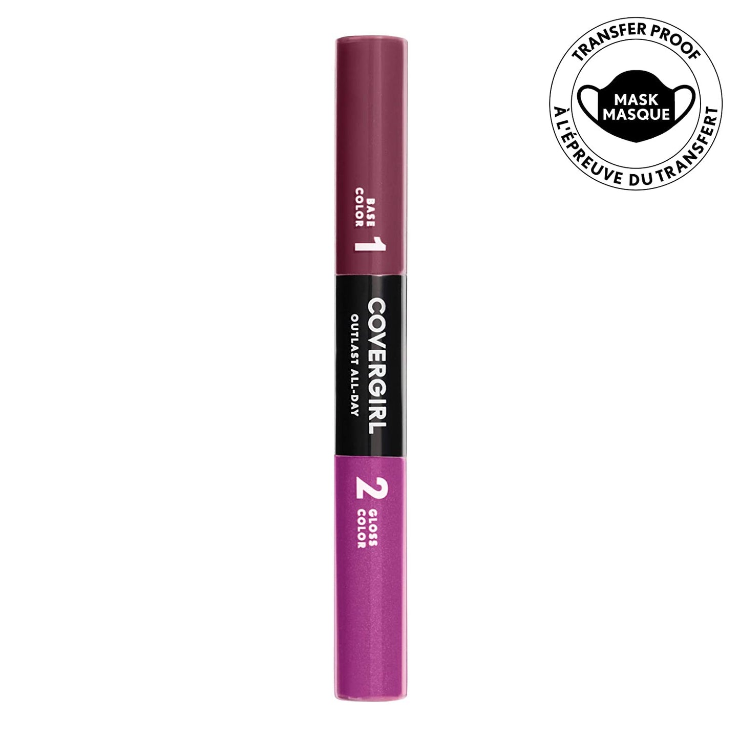 Covergirl Outlast All-Day Intense Lip Color And Gloss, Vivid Violet