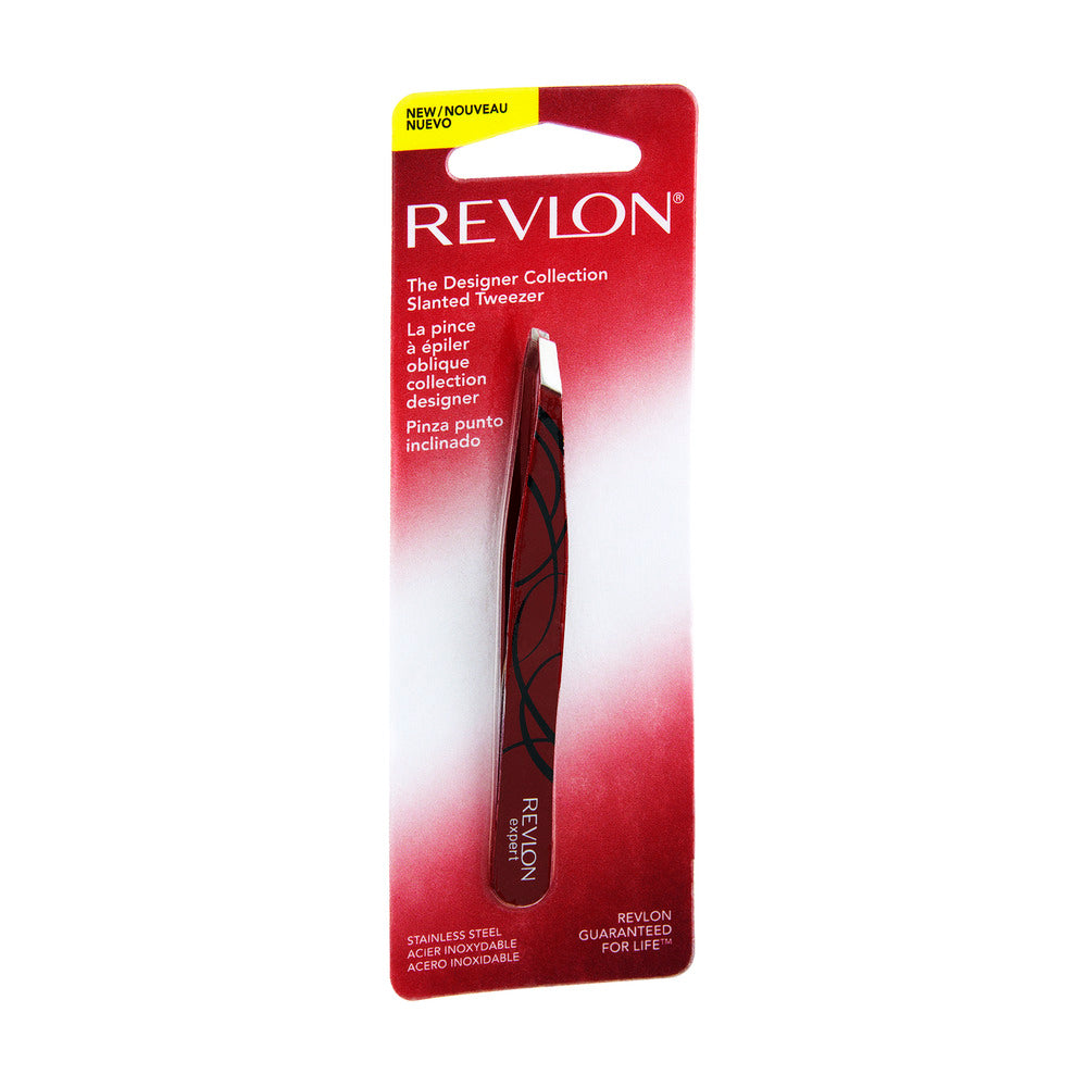 Revlon The Designer Collection Slanted Tweezers 15104 - ADDROS.COM