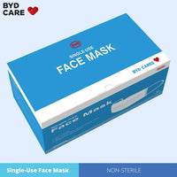 BYD Care Medical Mask, Class 1 (Pack of 50)