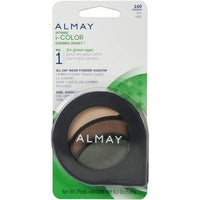 ALMAY Intense I-Color Powder Shadow, Evening Smoky, 160 Greens - ADDROS.COM