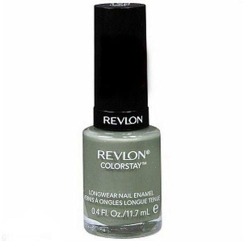 Revlon ColorStay Longwear Nail Enamel, Spanish Moss 190 - 0.4 fl oz (11.7 ml) - ADDROS.COM