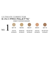 Cinema Secrets Ultimate Corrector 5-IN-1 PRO Palette - No.1 - ADDROS.COM