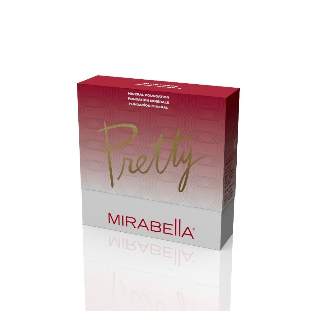 Mirabella Pure Press Mineral Powder Medium Coverage Foundation - I - ADDROS.COM