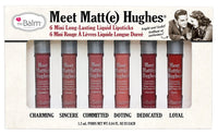 theBalm Meet Matt(e) Hughes 6 Mini Long-Lasting Liquid Lipsticks, Volume 1