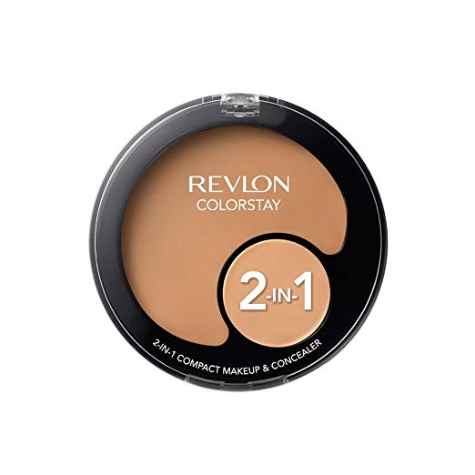 Revlon Colorstay 2-in-1 Compact Makeup & Concealer- Warm Golden 310 - ADDROS.COM