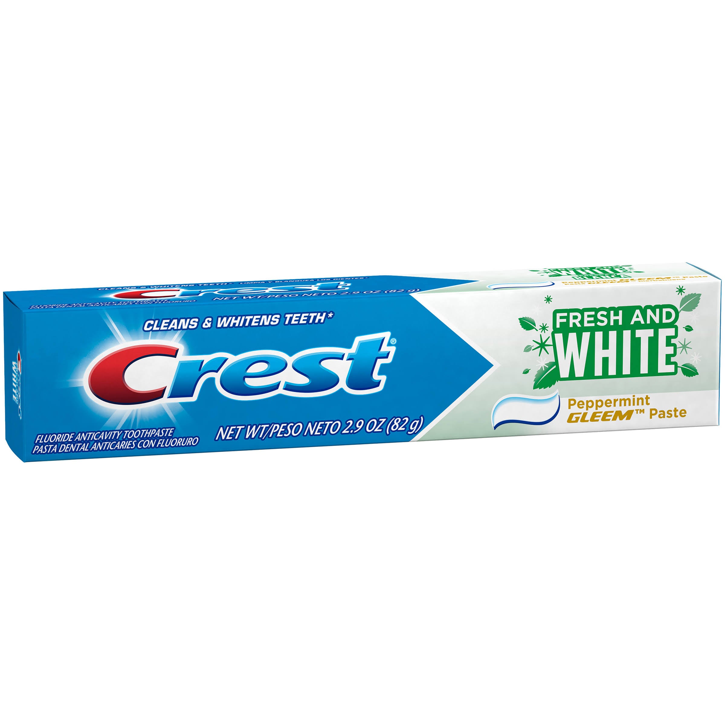 Crest® Fresh White Peppermint Gleem Toothpaste - ADDROS.COM
