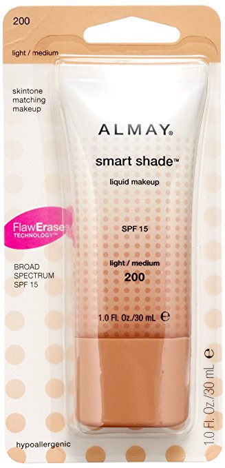 ALMAY Smart Shade Makeup with SPF 15, Light / Medium 200 - ADDROS.COM