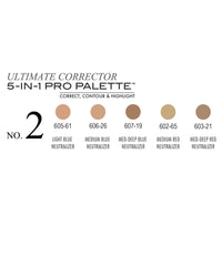 Cinema Secrets Ultimate Corrector 5-IN-1 PRO Palette - No.2 - ADDROS.COM