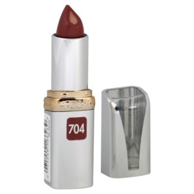 L'Oreal Colour Riche Anti-Aging Serum Lipstick, Spicy Pink 704 - ADDROS.COM