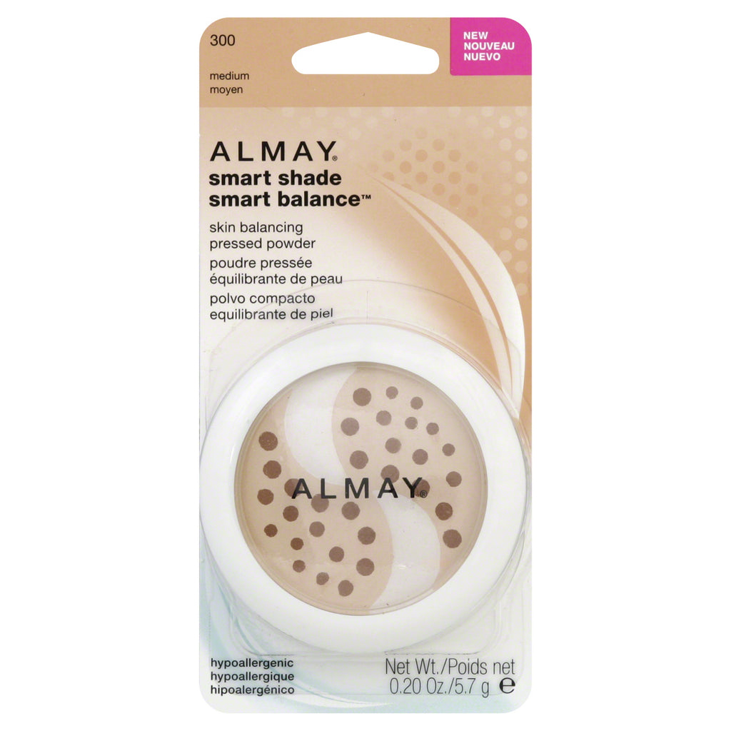 ALMAY Smart Shade Skintone Matching Pressed Powder, Medium 300 - ADDROS.COM