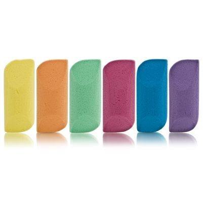 FRAN WILSON Hands & Feet Pumice Sponge Assorted Colors (1-Pack) - ADDROS.COM