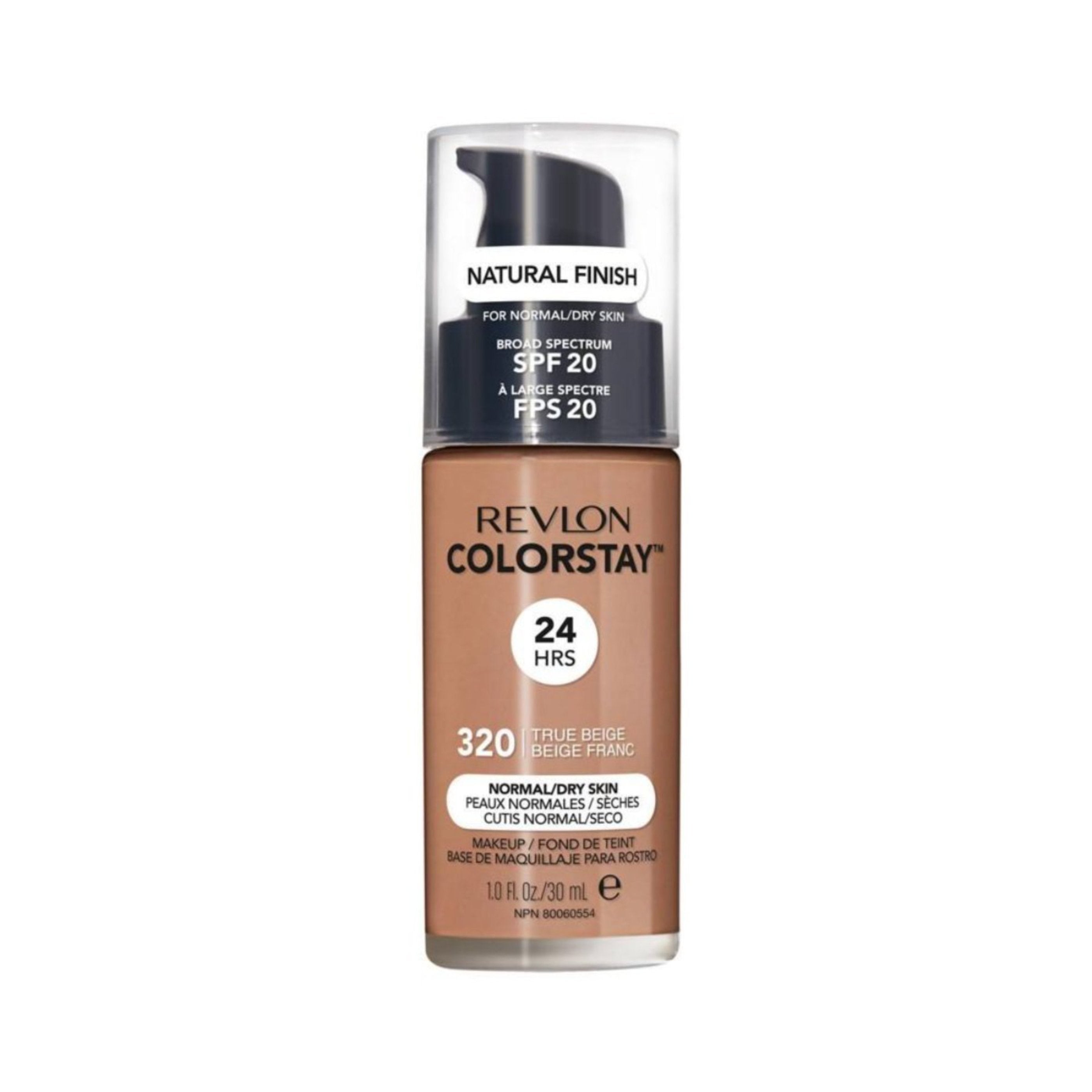Revlon ColorStay Makeup, Normal/Dry Skin, 320 True Beige - ADDROS.COM