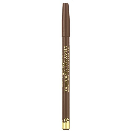 Maybelline New York Line Refine Crayon Oriental Eye Pencil, Ebony Brown - ADDROS.COM
