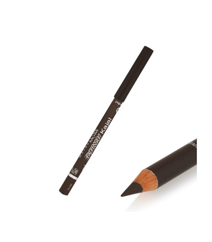 Maybelline New York Expression Kajal Eyeliner 38 Brown - ADDROS.COM