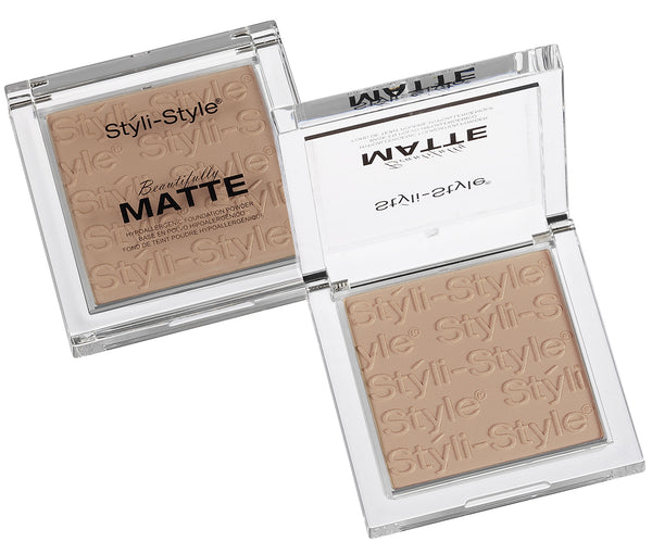 Styli-Style Cosmetics Beautifully Matte, Powder - Warm Tan - ADDROS.COM