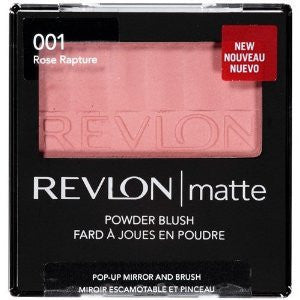 Revlon Matte Powder Blush, Rose Rapture 001 - ADDROS.COM